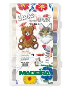 Lana Smart Box 18 filati lana Madeira - mt. 200