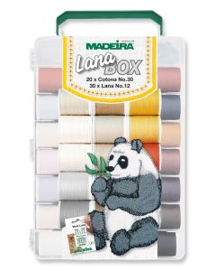 Scatola box 50 filati Madeira Lana n. 12 e Cotona n. 30