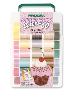 Scatola box 42 filati Madeira Cotona n. 50 - mt. 1000