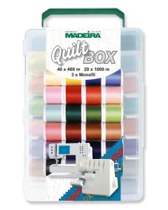 Valigetta Quilt Box 60 fili Madeira Aerofil n. 120