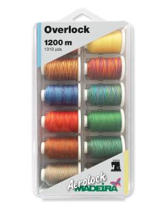 Box filati Aerolock Madeira sfumati - 12 x 1.200 m