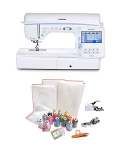 Macchina per cucire e ricamare Brother Innovis NV2700 + Piedino Speedy "4x4" e Piedino tagliacuci