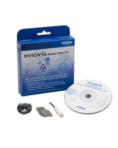 Kit "Bobbin Work" per ricamare filati spessi Brother
