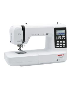 Macchina per cucire elettronica con doppio trasporto Necchi Creator C400