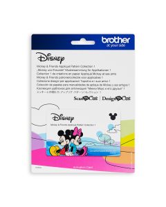 Collezione disegni Disney per applicazioni n. 1 "Topolino e i suoi amici" Brother Scanncut