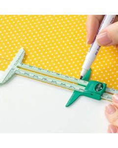 Regolo compasso scorrevole per marcatura (in centimetri) - Clover