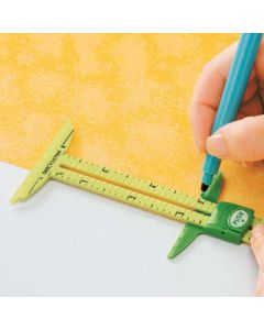 Regolo compasso scorrevole per marcatura (in pollici) - Clover