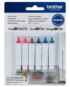 Kit pennarelli colorati Brother ScanNCut (6 pezzi)