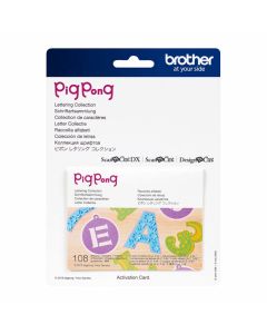 Scheda disegni "Raccolta alfabeti" Brother Scanncut