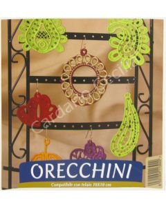 USB Necchi "Orecchini" per ricamo - Collezione di Fabiola Leone