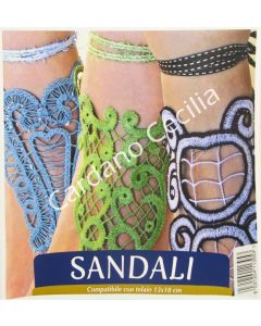 USB Necchi "Sandali" per ricamo - Collezione di Fabiola Leone