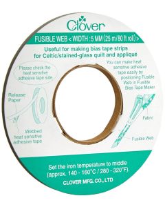 Nastro termoadesivo Fusible Web 5 mm - Clover