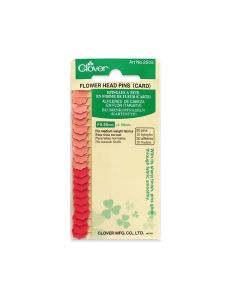 Spilli con testa a fiore Clover 0,55 mm - Rosa