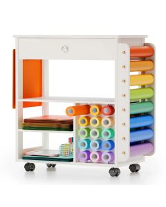 Mobile organizzatore craft con ruote - Crafit BeeGrid R23