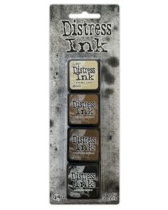Mini tamponi di inchiostro Distress Ink Tim Holtz - Kit 3