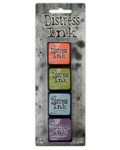 Mini tamponi di inchiostro Distress Ink Tim Holtz - Kit 8