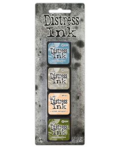 Mini tamponi di inchiostro Distress Ink Tim Holtz - Kit 9
