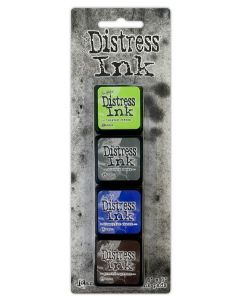 Mini tamponi di inchiostro Distress Ink Tim Holtz - Kit 14