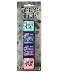 Mini tamponi di inchiostro Distress Ink Tim Holtz - Kit 17