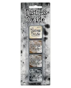 Mini tamponi di inchiostro Distress Oxide Tim Holtz - Kit 6