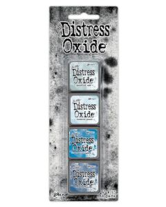 Mini tamponi di inchiostro Distress Oxide Tim Holtz - Kit 10