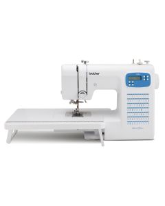 Macchina per cucire elettronica Brother DX70SE + Piano prolunga e Piedino tagliacuci