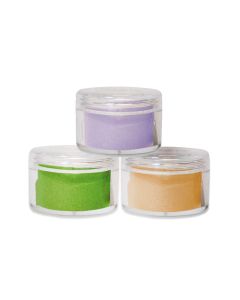 Sizzix Embossing Powder opache - Polverine glitterate per rilievo