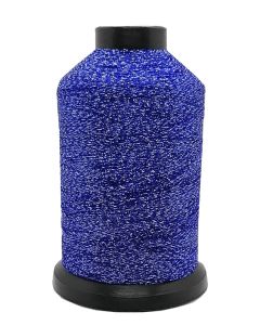 Filato Brillantina 036 Blu / Viola - Lamè Super Bright mt. 1000