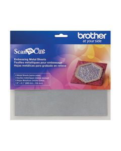 Fogli metallici per embossing Brother Scanncut - Argento
