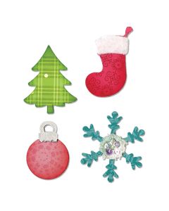 Fustella Sizzix Bigz "Decorazioni natalizie" - A10599