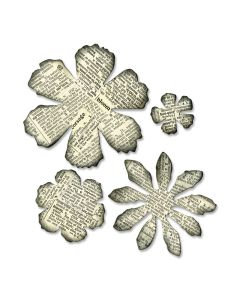 Fustella Sizzix Bigz "Fiori misti laceri" - 656640