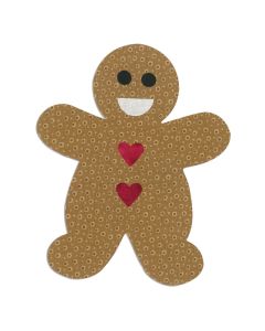 Fustella Sizzix Bigz L "Omino di pan di zenzero" - 660176