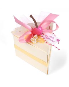 Fustella Sizzix Bigz Pro "Scatola fetta di torta" - 658010