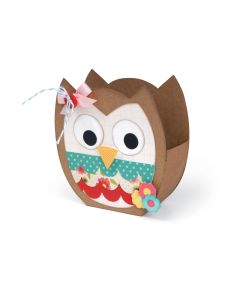 Fustella Sizzix Bigz XL "Scatola contenitore gufo" - 659720