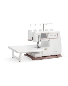 Tagliacuci con punto copertura con infilatura ad aria Husqvarna Viking Amber Air S600