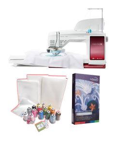 Macchina per cucire e ricamare Husqvarna Designer Ruby 90 + KIT RICAMO e SOFTWARE MYSEWNET PLATINUM