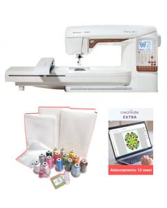 Macchina per cucire e ricamare Husqvarna Topaz 25 + KIT RICAMO e SOFTWARE MYSEWNET CREATIVATE YEAR