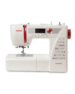 Macchina da cucire elettronica Janome 5060DC Quilt + Piedino Speedy "4x4" e Piedino Tagliacuci