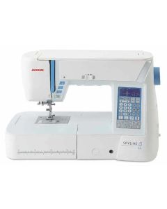Macchina per cucire elettronica Janome Skyline S5 Quilt + Piedino Speedy "4x4" e Piedino Tagliacuci