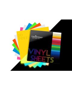 Kit di vinili termoadesivi Glow In The Dark effetto 3D (7 pezzi) - Teckwrap