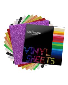 Kit vinili termoadesivi glitterati Teckwrap (11 pezzi)