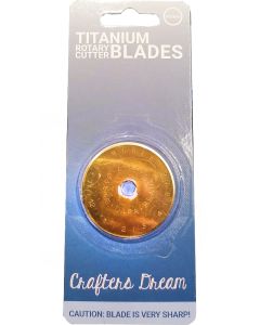 Lama di ricambio in titanio per taglierina rotante da 45 mm - Crafters Dream