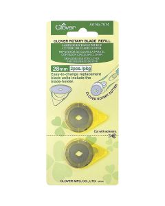 Lame di ricambio per taglierina 28 mm Clover (2 pezzi)