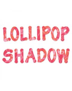 Fustella Sizzix Bigz "Lollipop shadow" alfabeto maiuscolo - 659812