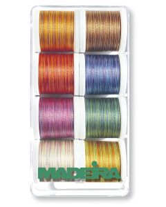Box 8 fili ricamo Polyneon Astro Color Madeira - mt. 200