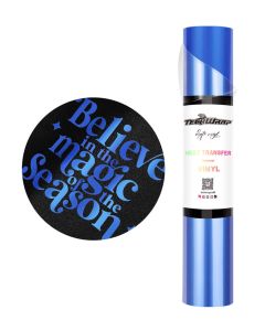 Vinile termoadesivo Metallico Perlato Teckwrap - Blu