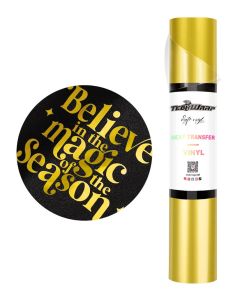 Vinile termoadesivo Metallico Perlato Teckwrap - Oro caldo