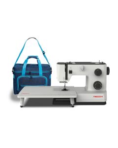 Macchina per cucire meccanica Necchi Q132A + Piedino tagliacuci + BORSA PRYM