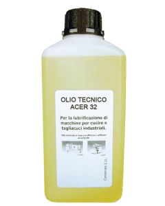 Olio tecnico giallo Acer 32 lubrificante Lt. 1