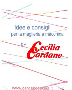 Dispensa rilegata con consigli per la macchina da maglieria "Maglieria a macchina"